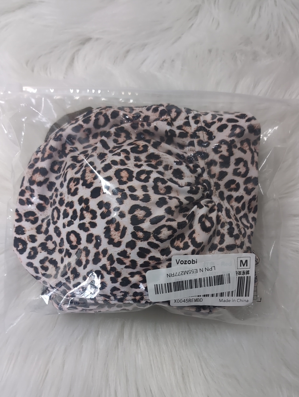 🆕 Chic Women's One Piece Halter Neck Leopard Print Swimsuit, Ruched Belly 🐆 - Picture 15 of 15